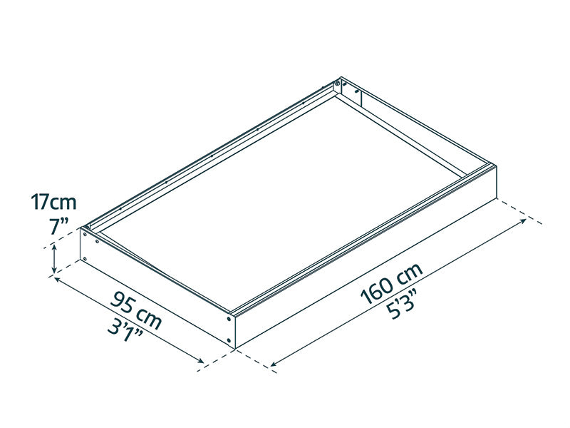 Zadaszenie drzwiowe Sophia 1600, Palram/Canopia, 0,95x1,6x0,17m, Ciemnoszary/Przezroczysty