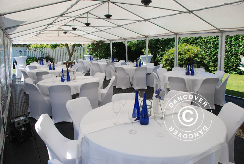 Namiot imprezowy SEMI PRO Plus CombiTents&reg; 900 6x12m, 4 w 1, Biały