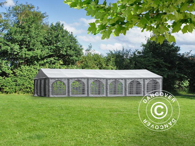 Namiot imprezowy SEMI PRO Plus CombiTents® 900 6x12m, 4 w 1, Szary/Biały