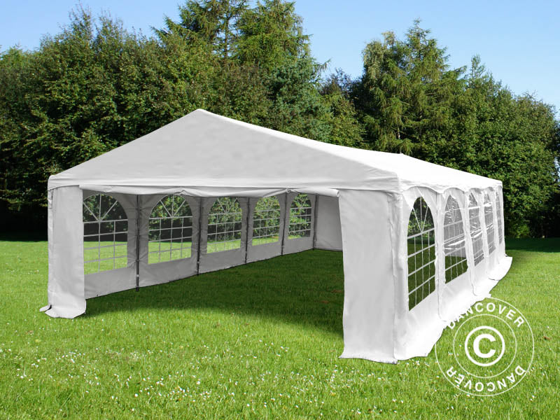 Namiot imprezowy Original 5x10m PVC 900, "Arched", Biały