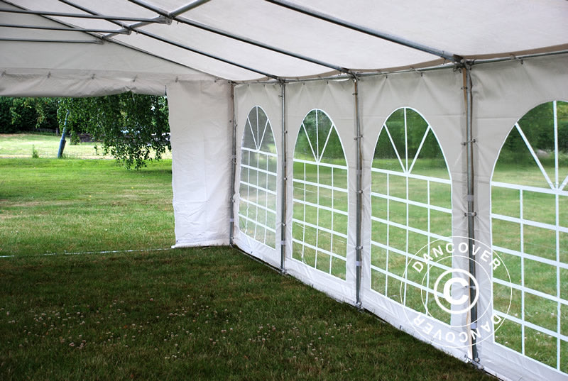 Namiot imprezowy Exclusive 6x12m PVC 900, "Arched", Biały