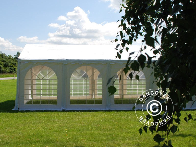 Namiot imprezowy SEMI PRO Plus 4x8m PVC 900, Biały