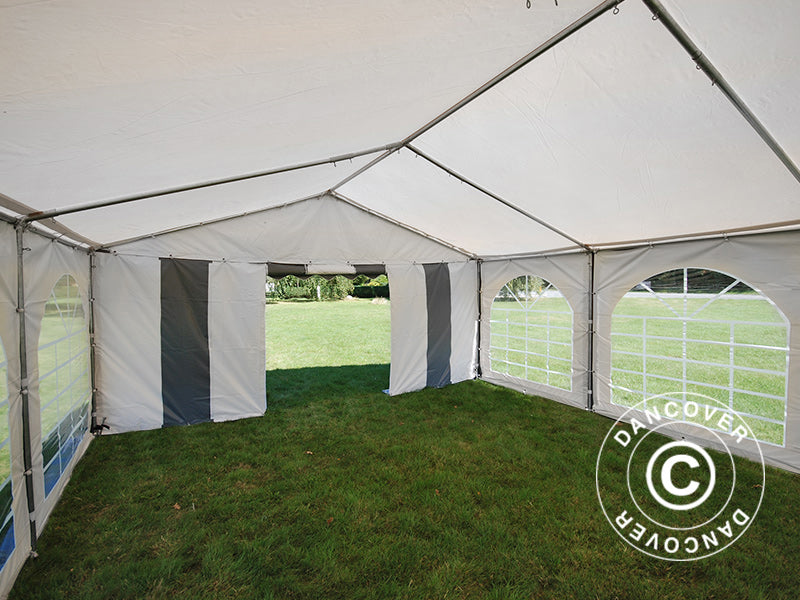 Namiot imprezowy Original 5x8m PVC 900, Szary/Biały