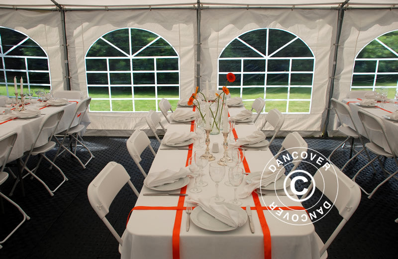 Namiot imprezowy Original 5x8m PVC 900, Szary/Biały