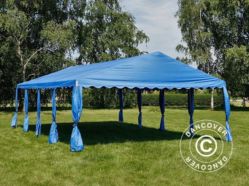 Namiot imprezowy UNICO 5x8m, Niebieski