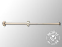 Maszt dachowy kompletny 1,33m, Szare złącze