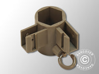 Łącznik do wspornika narożnego, Szary