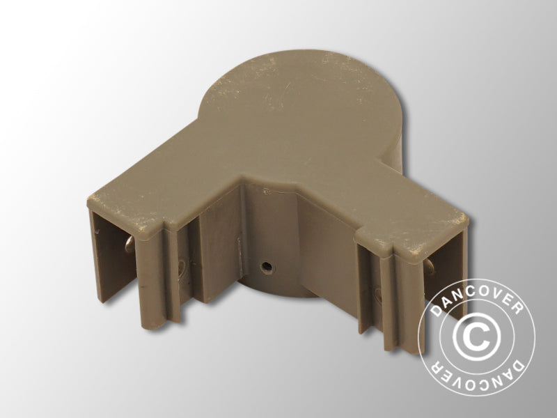 Łącznik górny do wspornika narożnego, Szary