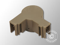 Łącznik górny do wspornika narożnego, Szary