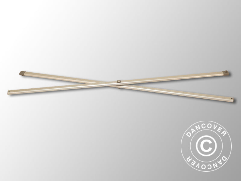 Listwa rozporowa kompletna, 1,5m, Szare złącze