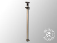 Wspornik środkowy kompletny 2,25/2,55m, Czarne złącze