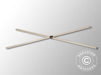 Listwa rozporowa kompletna, 1,5m, Czarne złącze