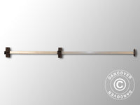 Maszt dachowy kompletny 1,45m, Czarne złącze