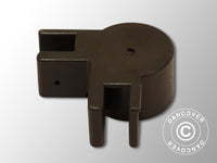 Łącznik górny do wspornika narożnego, Czarny