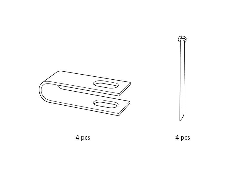 Torba z kołkami i wspornikami do namiotu magazynowego PRO