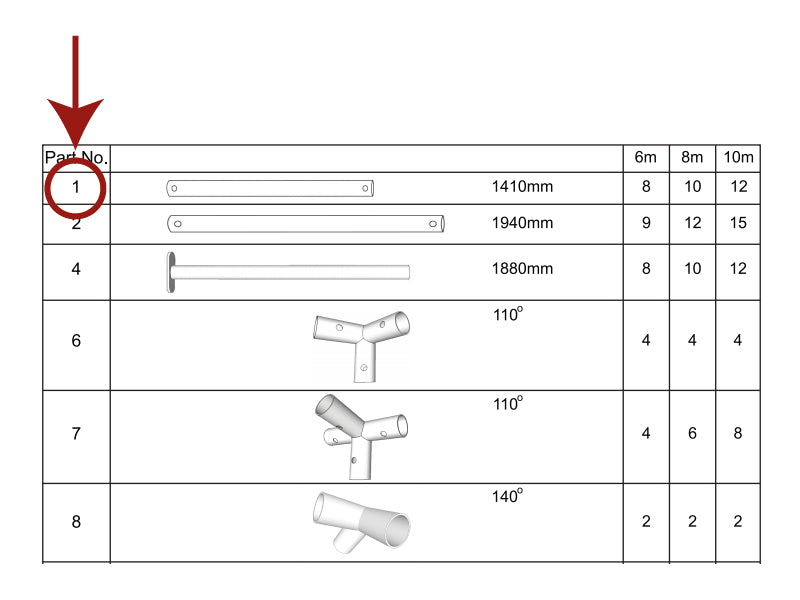 Rura dachowa, Ø38mm, 1410mm