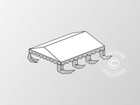 Poszycie dachowe dla namiot imprezowy Original 3x6m PCV, Biały/Szary