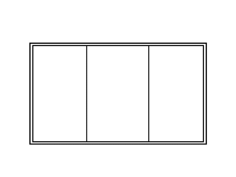 Ścianka boczna z drzwiami do PartyZone Pagoda, 4m, Biały