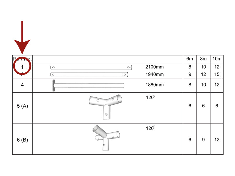 Rura dachowa, Ø38mm, 2100mm