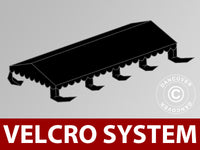 Poszycie dachowe do namiotu imprezowego UNICO, PCV/Poliester, 5x8m, Czarny