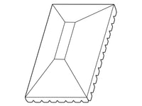 Dach do Pawilon ogrodowy Osiris 3x4m, Piasek