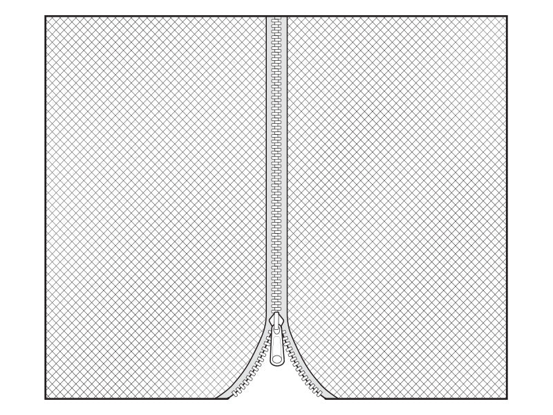Moskitiera do Pawilon ogrodowy Osiris 3x4m, 4 szt., Brazowy