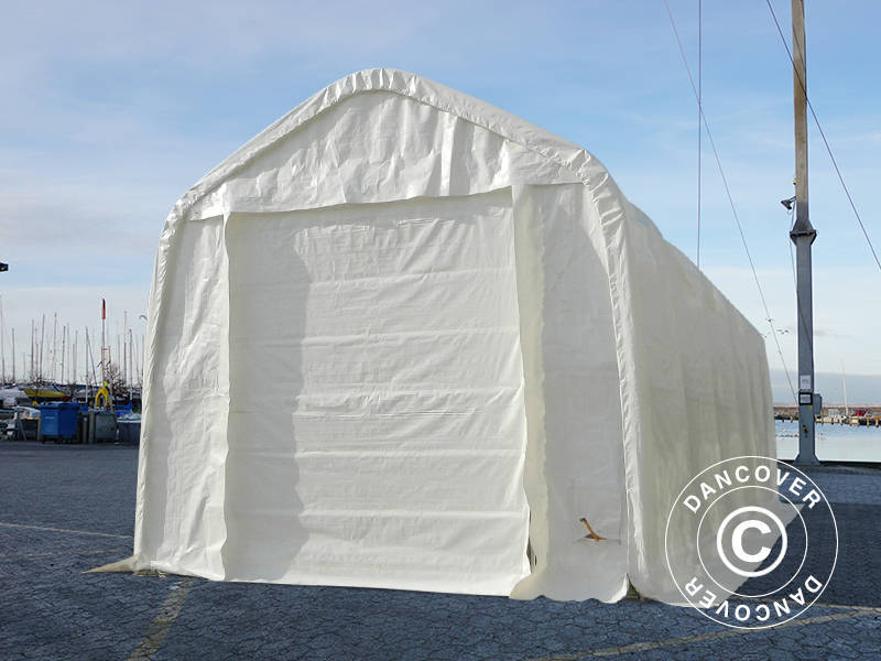 Namioty Magazynowe Oceancover 5,5x15x4,1x5,3m, PE, Biały