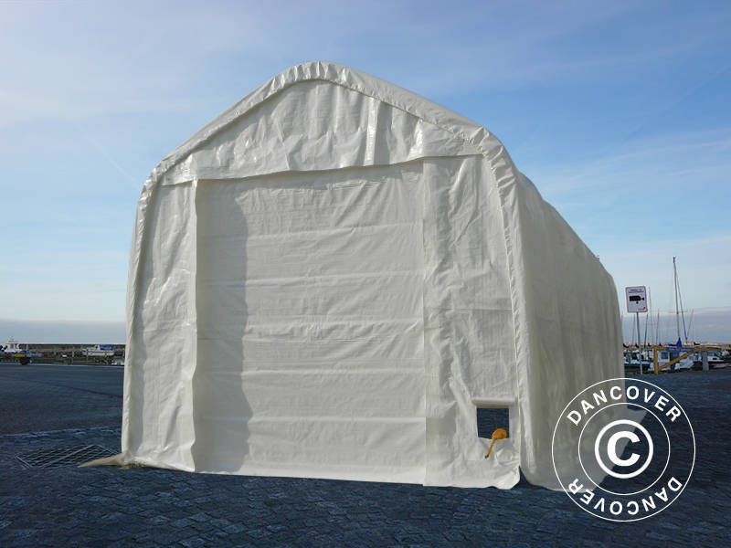 Namioty Magazynowe Oceancover 5,5x15x4,1x5,3m, PE, Biały
