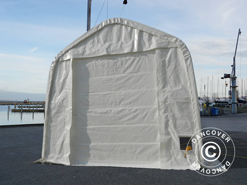 Namioty Magazynowe Oceancover 5,5x15x4,1x5,3m, PE, Biały