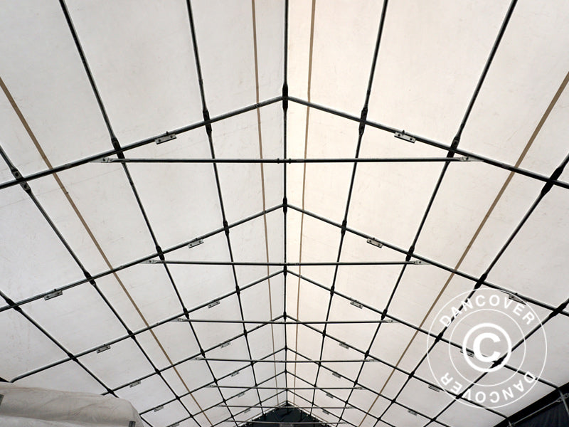 Hale namiotowe Titanium 7x14x2,5x4,2m, Biały/Szary