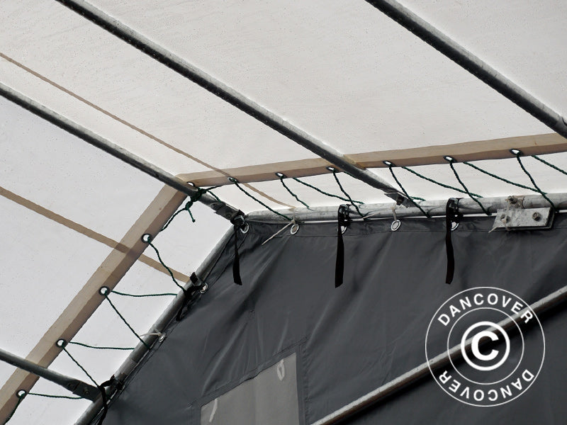 Hale namiotowe Titanium 7x7x2,5x4,2m, Biały/Szary