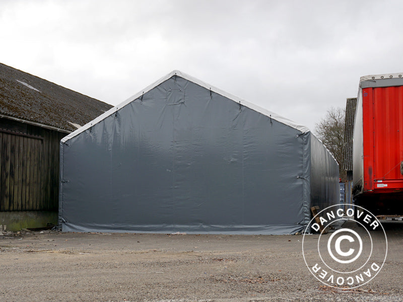 Hale namiotowe Titanium 8x18x3x5m, Biały/Szary