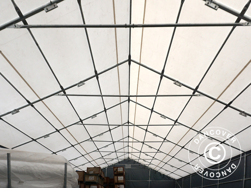Hale namiotowe Titanium 8x27x3x5m, Biały/Szary