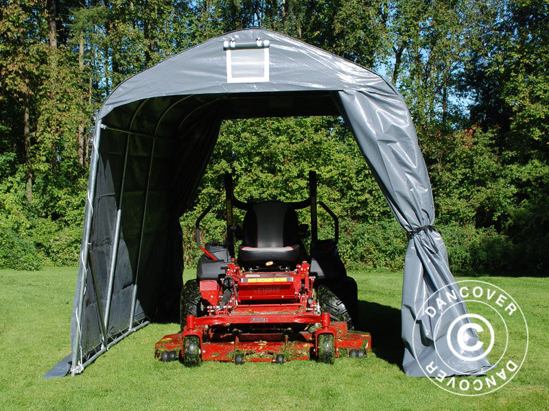 Namiot magazynowy PRO 2,4x3,6x2,34m PCV, Szary