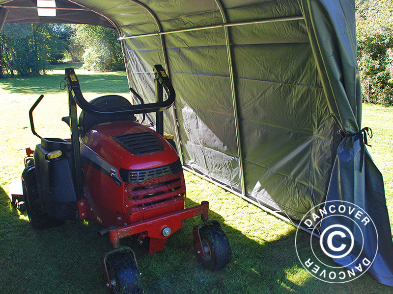 Namiot magazynowy PRO 2,4x3,6x2,34m PCV, Szary