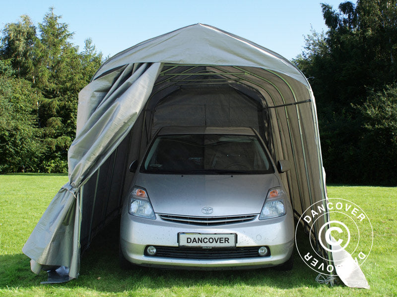 Namiot magazynowy PRO 2,4x6x2,34m PCV, Szary