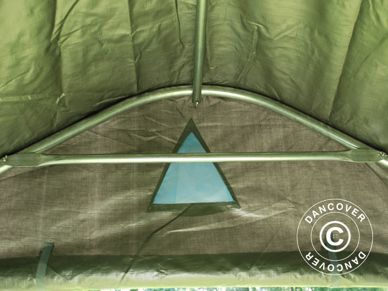 Namiot magazynowy PRO 2x2x2m PE, z Podłogą, Szary