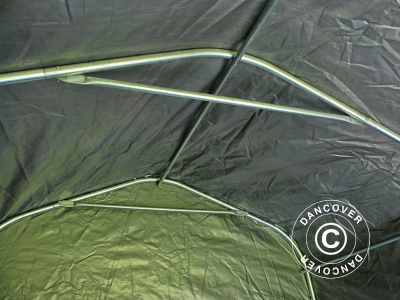 Namiot magazynowy PRO 2,4x2,4x2m PE, z Podłogą, Szary