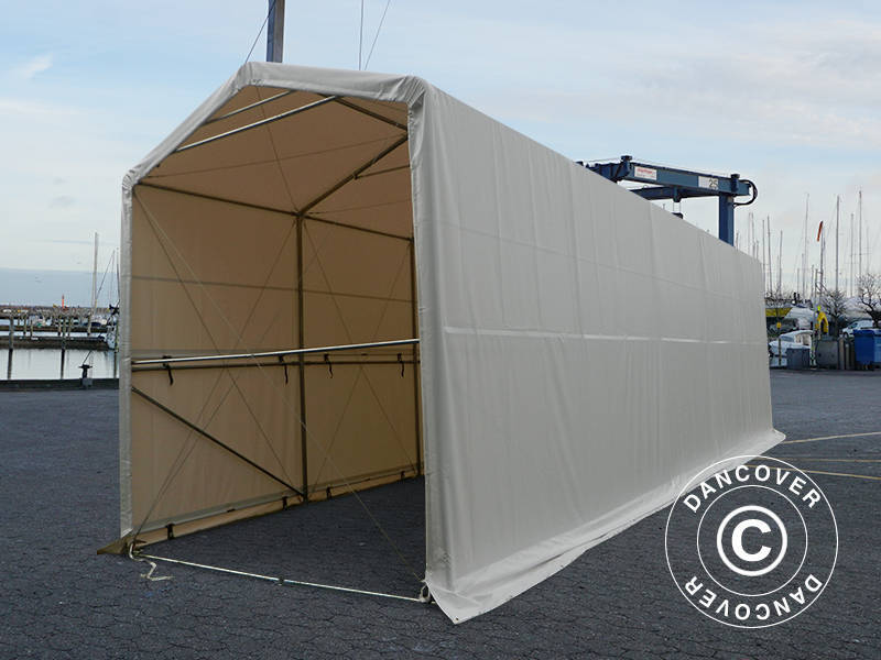 Namiot magazynowy PRO XL 3,5x10x3,3x3,94m, PCV, Biały