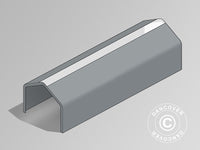 Pokrycie dachowe do namiotu magazynowego PRO 6x18m PCV ze świetlikiem, Szary