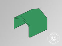 Pokrycie dachowe do namiotu magazynowego PRO 6x6m PCV, zielone