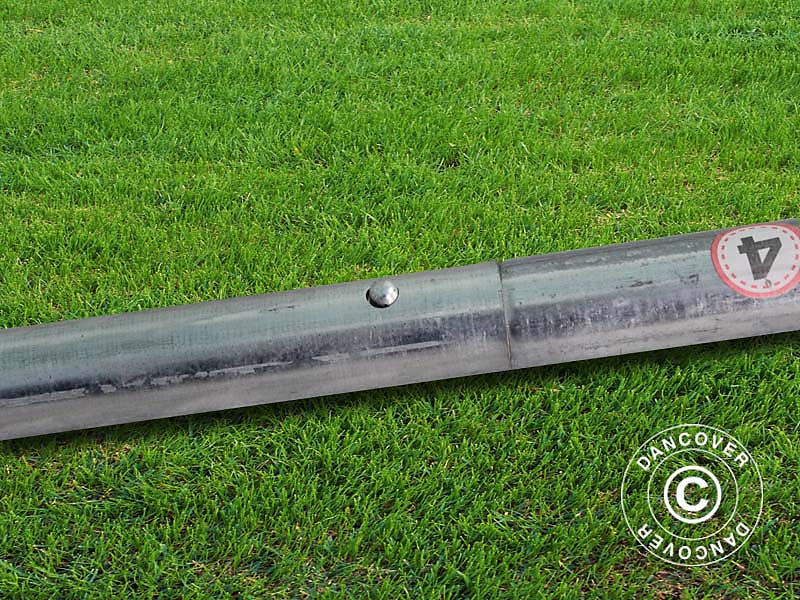 Tunel foliowy 2x4,5x2m, 9m², Zielony