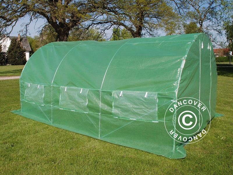 <p>Tunel foliowy 3x4,5x2m, 13,5m&sup2;, Zielony DOSTĘPNA TYLKO 3 SZTUKA</p>