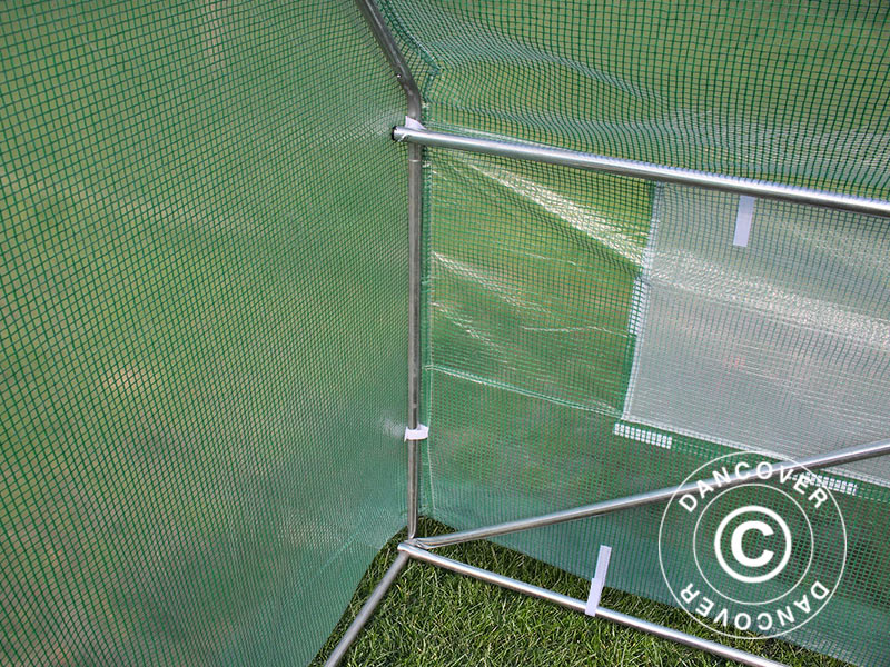 Tunel foliowy 4x8x2m, 32m², Zielony