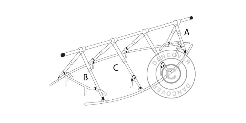 Z wbudowana rama ulatwiajaca okrywanie lodzi, NOA, 11m/4