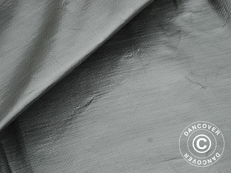 Plandeka 6x14m, PE 300g/m², Szary