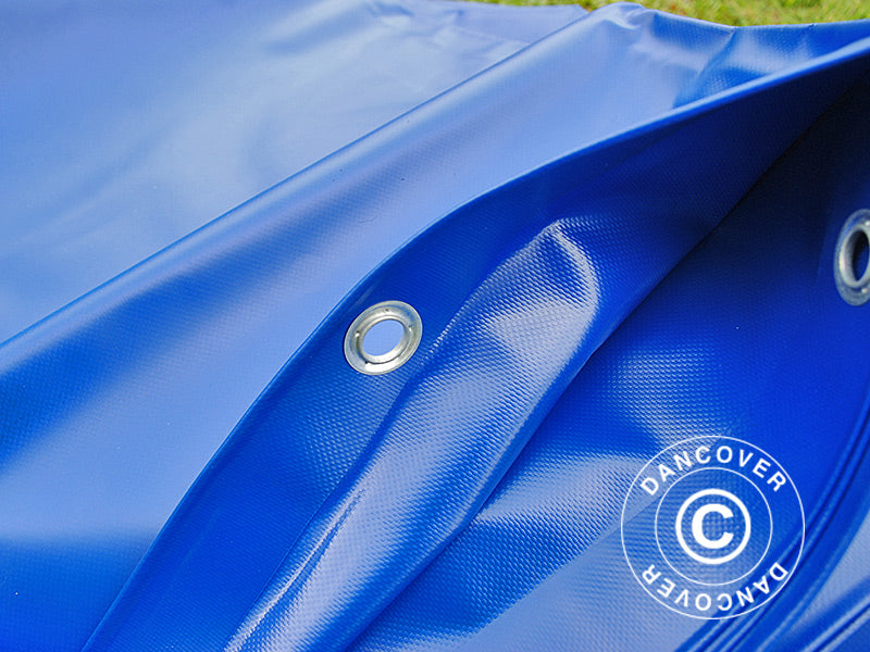 Plandeka 6x8m, PCV 570g/m², Niebieski