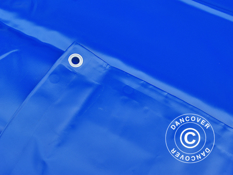 Plandeka 6x8m, PCV 570g/m², Niebieski