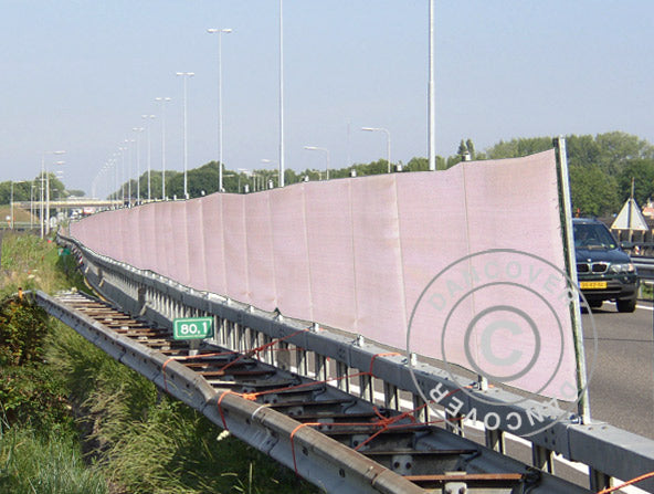 Plandeka Ogrodzeniowa 1,74X3,41m, PE 150g/m², Biały