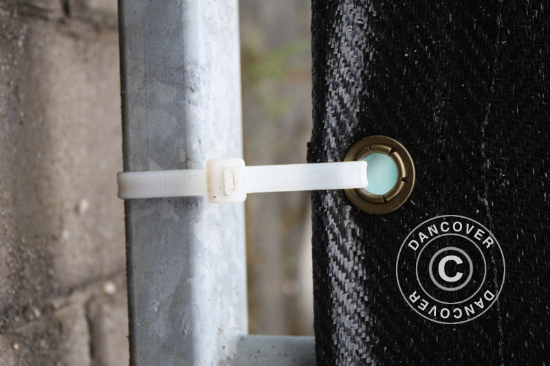 Plandeka Ogrodzeniowa 1,74X3,41m, PE 150g/m², Biały